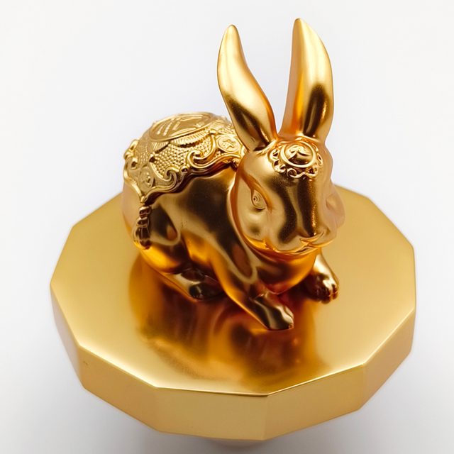 Premium Custom Zodiac Rabbit Shaped Zinc Alloy Bottle Caps for Unique Packaging