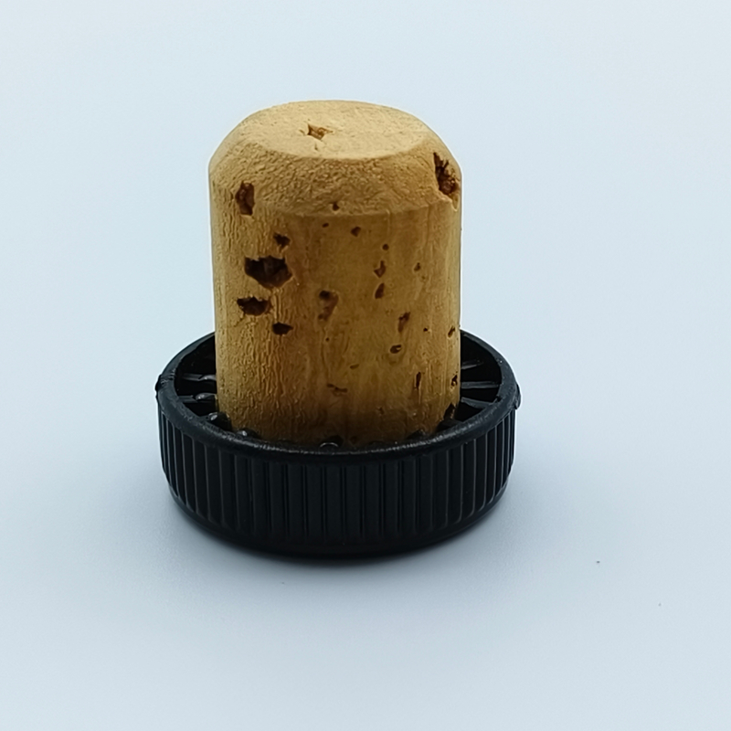 Premium 17.5mm Custom T Cork Stopper for Wine Bottles with Logo Printing