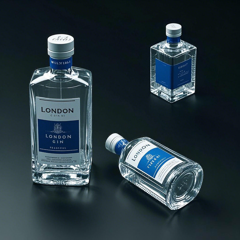 Elevate Your Rum with Premium Crystal-Like Custom Glass Bottles From China