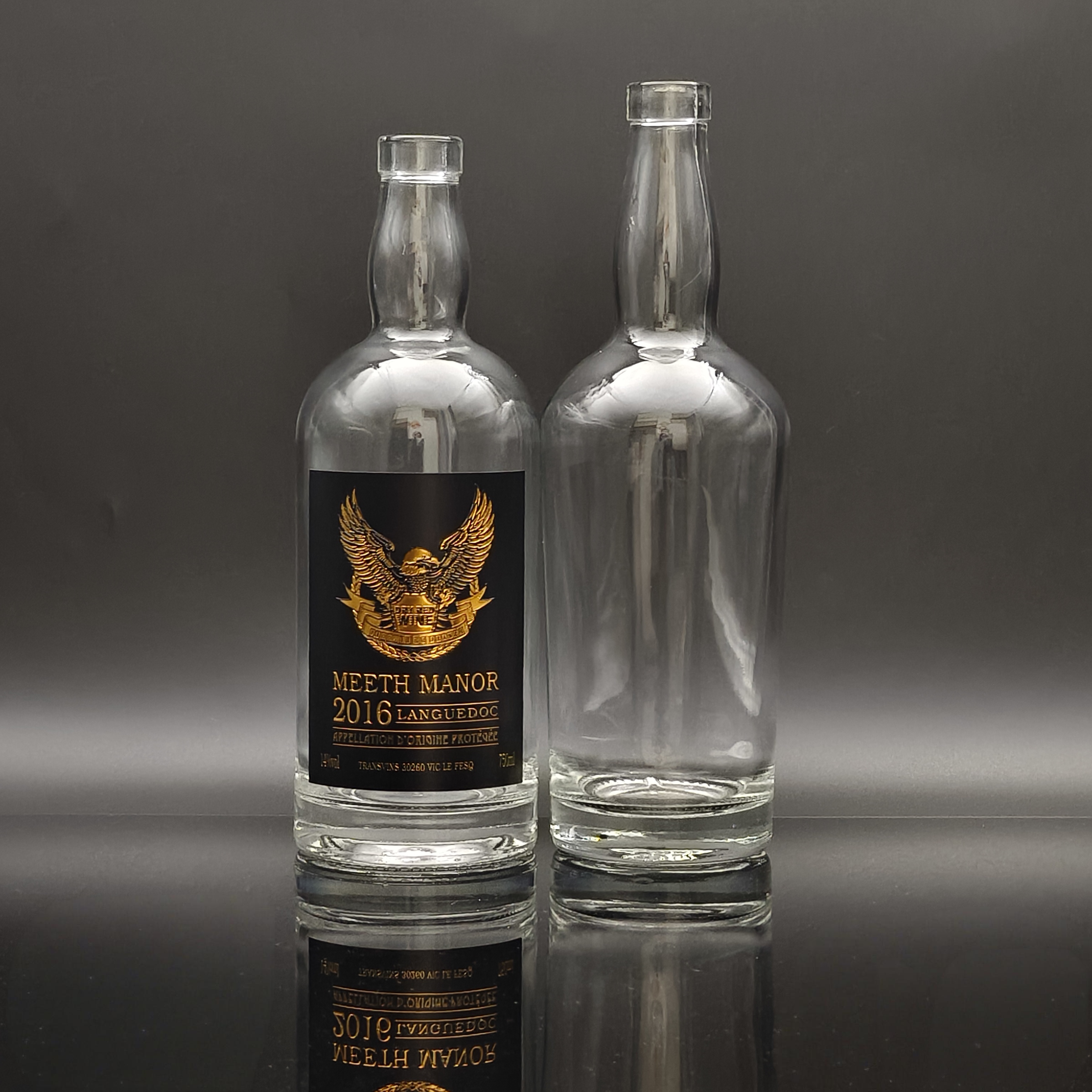 Whiskey Glass Bottle