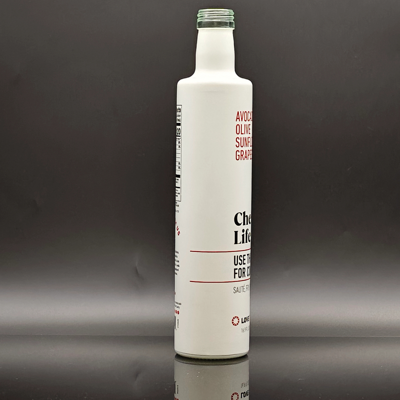  Professional Manufacturer Matte White Color Spray Screen Printed Screw Top Glass Bottle for Liquors