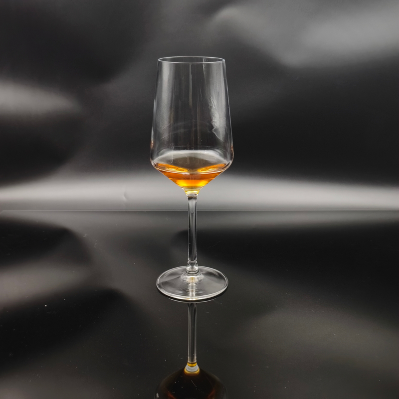420ml Premium Black Ombre Wine Glass - Custom Color Spraying Crystal Stemware