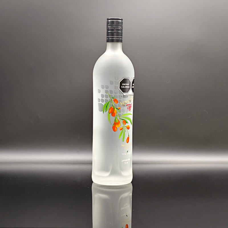  Top Manufacturer Most Competitive Customized 750ml Frosting Vodka Glass Bottle 