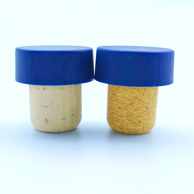 23mm Natural Tapered Cork Closure for Wine and Liquor Bottles