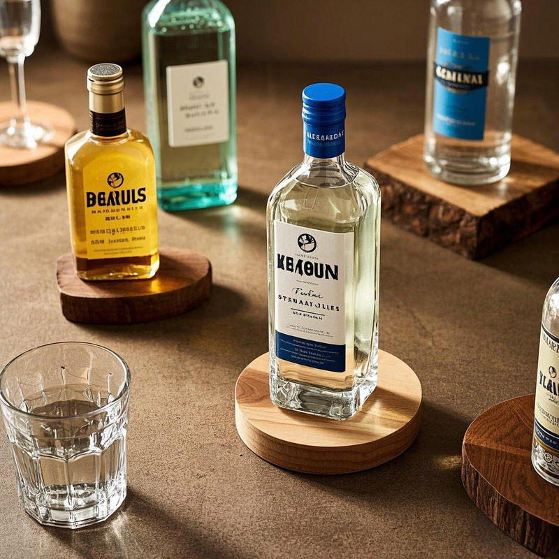 Customized Sustainable Premium 375ml 750ml Tequila Glass Bottles for Eco-conscious Brands