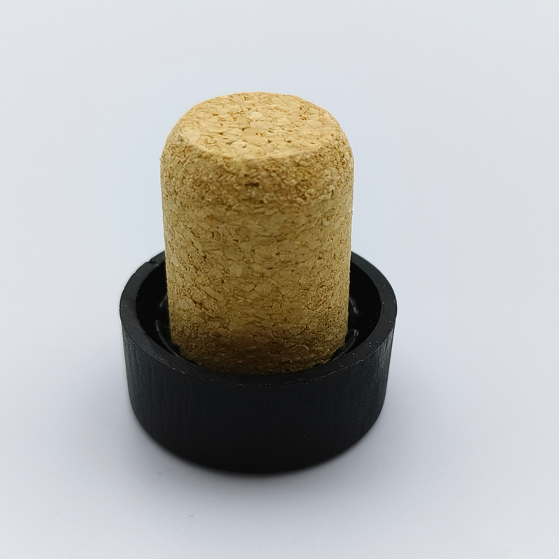 Premium 17.5mm Custom T Cork Stopper for Wine Bottles with Logo Printing