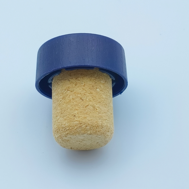 21.5mm Custom Natural Wooden T Cork Stopper for Liquor & Wine Bottles with Branding