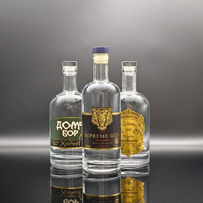 Premium Custom Vodka Bottles with Luxury Features