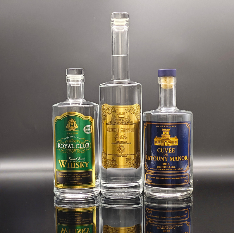 Premium Custom Vodka Bottles with Luxury Features