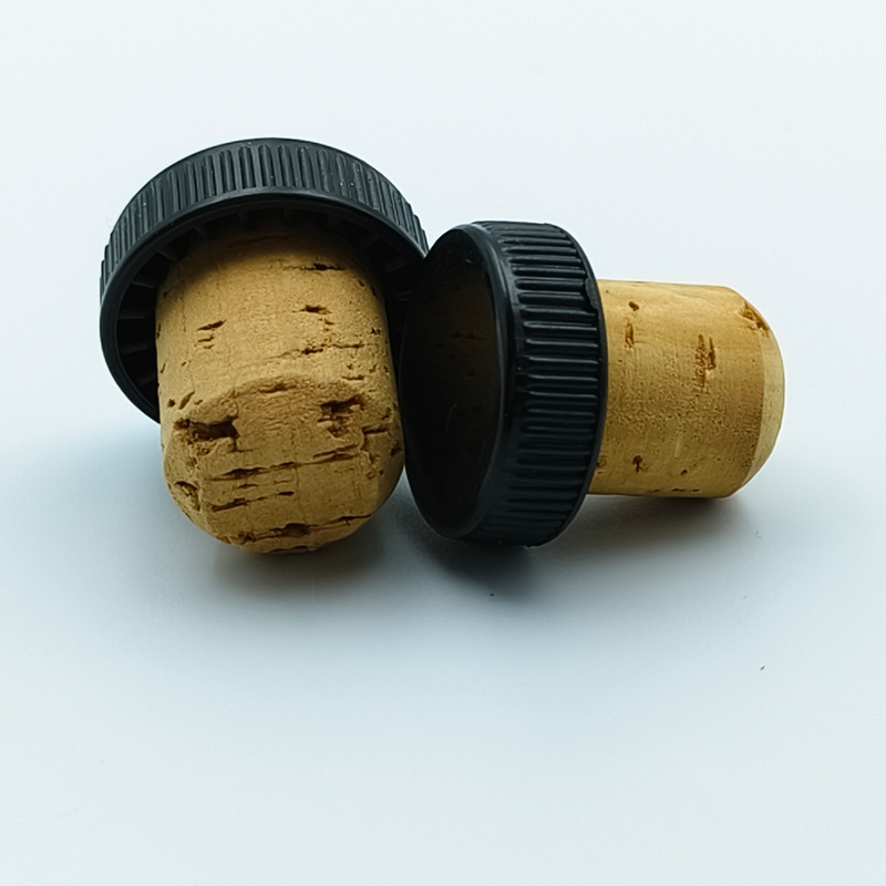 Premium 17.5mm Custom T Cork Stopper for Wine Bottles with Logo Printing